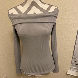 Abercrombie & Fitch Off the Shoulder Sweater!